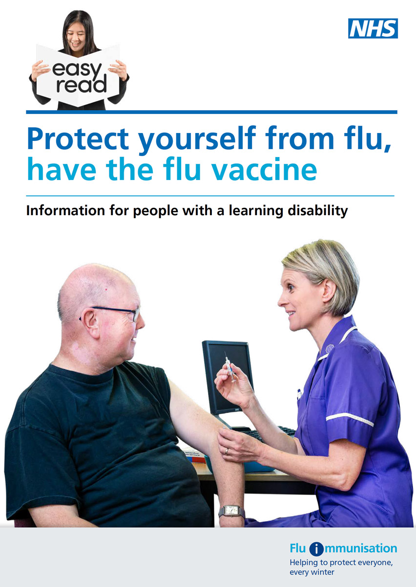 Protect yoursefl from flu leaflet